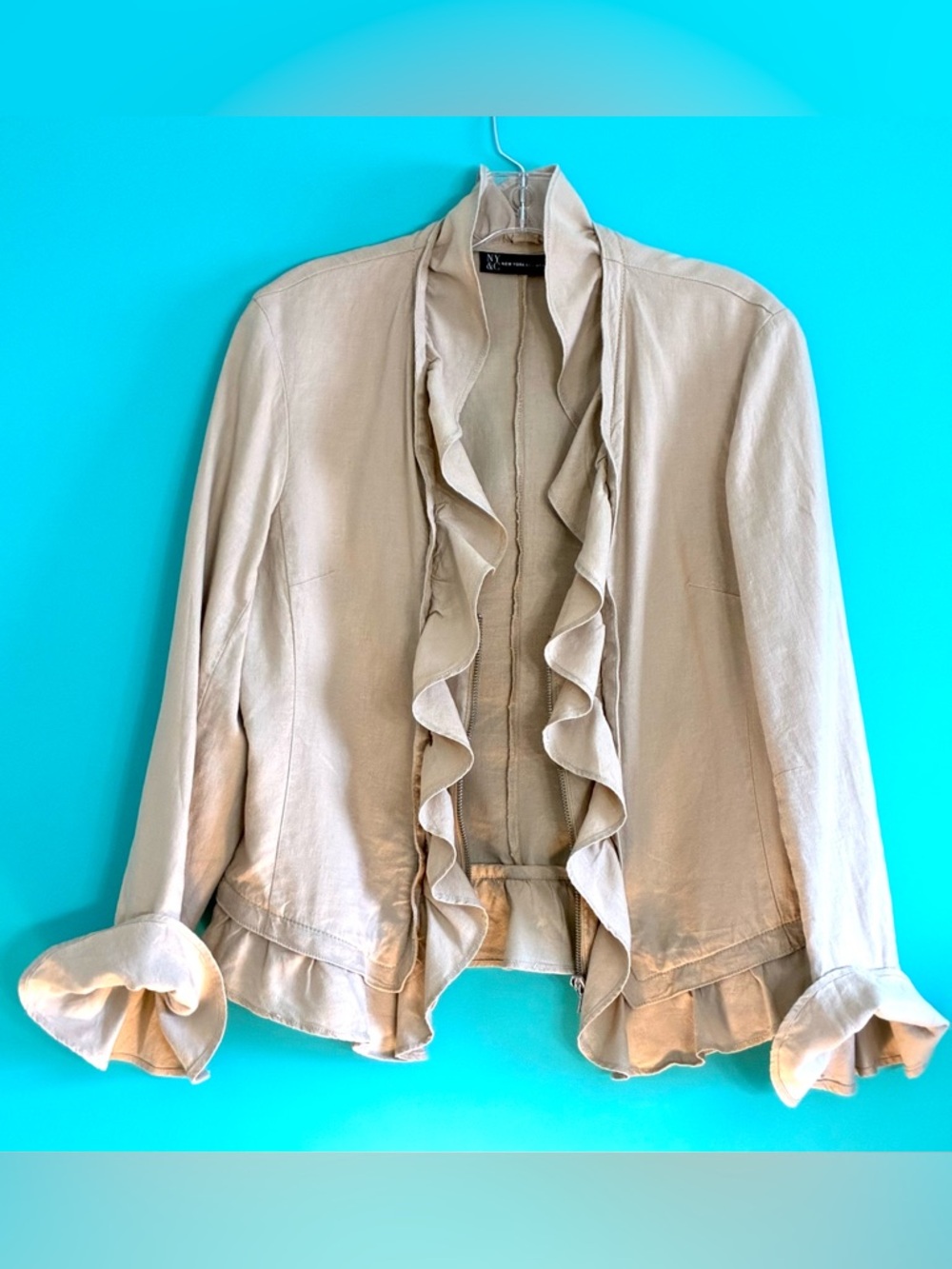 New York & Co., Cotton Elegant Jacket - Picture 2 of 15